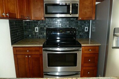 Recent stainless appliances make for a fabulous pl