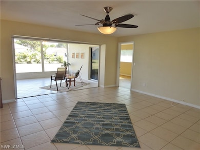 Great Room looking to lanai and master suite