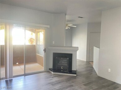 Unfurnished living room with wood finished floors,
