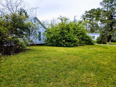 View of house from the extra lot