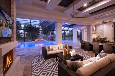 Oversized Pool and Lanai with Private Pond