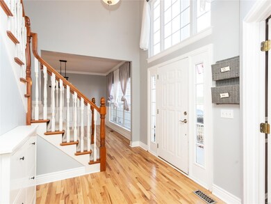 two story foyer
