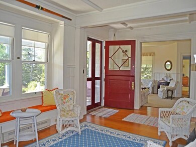 The beautiful Dutch front door opens...