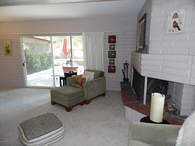 Fireplace to Backyard