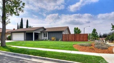 Corner lot home with new landscaping