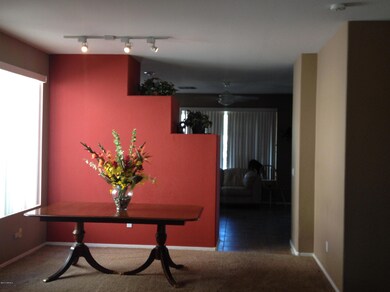 Living Room into Family Room