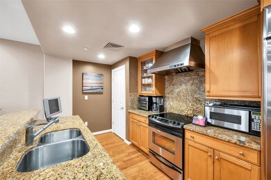 Kitchen boasts Brookhaven brand cabinetry with sla