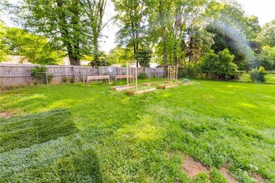 Spacious, fenced yard