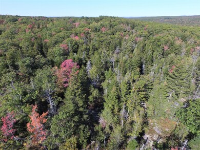 Granite out cropings and mixture of tree