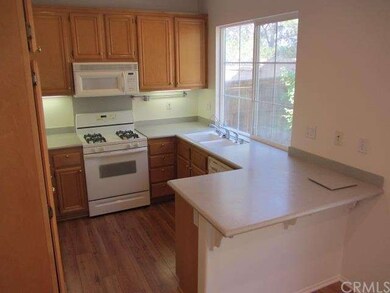 Large open kitchen features upgraded counter tops 