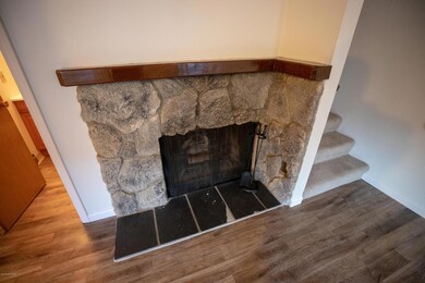 Cozy Wood Burning Fireplace