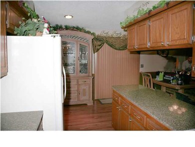 Lots of cabinet and lovely granite counters