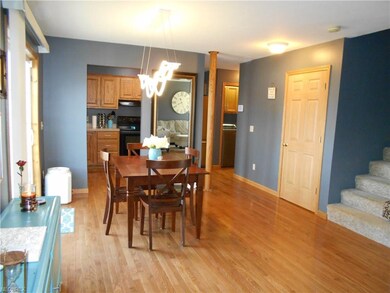 Dining area so open.