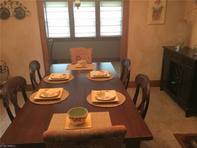 Dining room with adjacent sunroom!