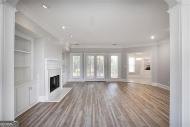 Family room looking towards breakfast room.