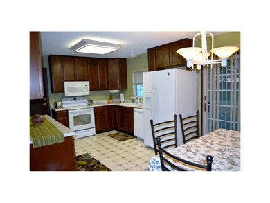 Kitchen. SLIDING DOOR TO BACKYARD