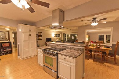 spacious kitchen