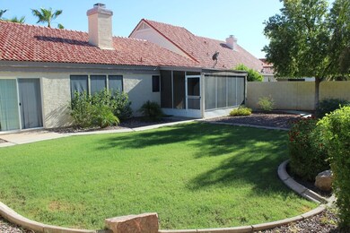 Backyard view 4