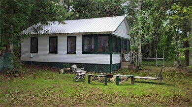 Camp, showing garden and fire pit