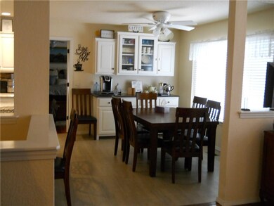 breakfast room with extra cabinetry