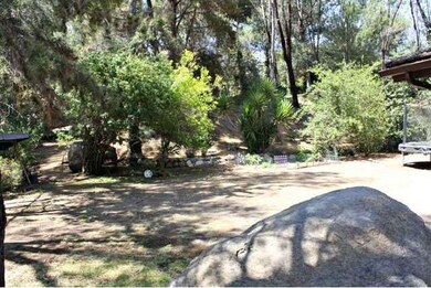 A walk through the side yard.