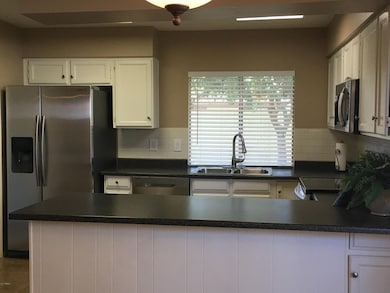 Bright open kitchen