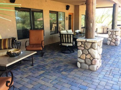 Patio interior area