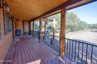 Front deck main house