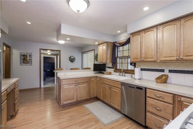 Updated maple kitchen.