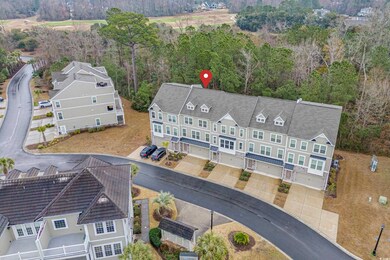 Townhome / multi-family property with a garage