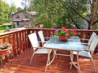 Sun drenched deck - one on each level