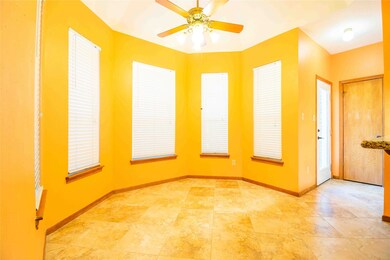 Large breakfast nook.