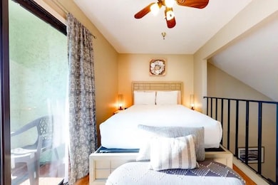 Bedroom Upstairs with Deck