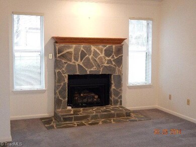Stone Fireplace