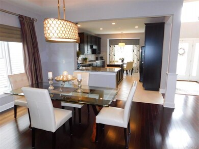 Formal Dining Room overlooking Kitchen