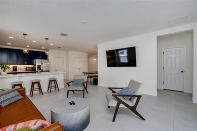 Living Area open to Kitchen