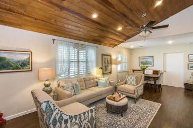 Wood Plank Vaulted Ceiling