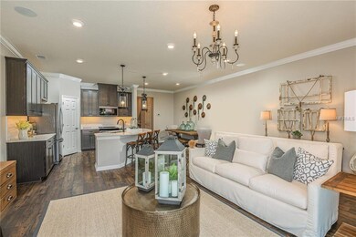 MODEL HOME. Colors and option may vary. Open kitchen and great room