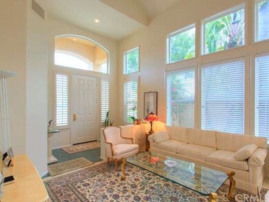 Marble flooring in the front foyer.