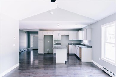 Open Concept with Cathedral Ceilings