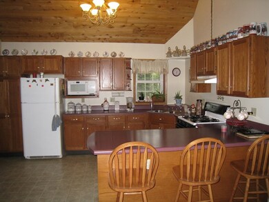 Kitchen with lots of cupboard space