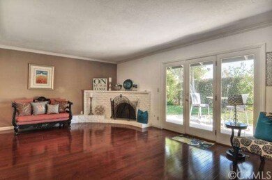 Living Room opens up to backyard