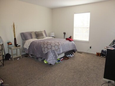 Master suite with walk-in closet and private full 
