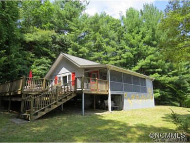 Large deck and screened porch
