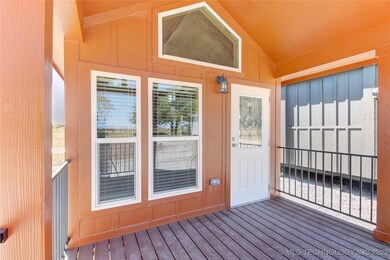 Trex Deck flooring on the porch