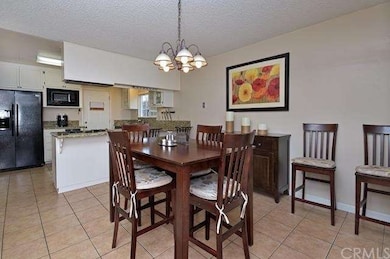 Spacious dining area