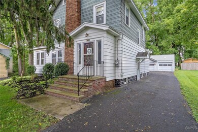 Detached 3 car garage