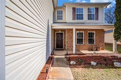 Welcoming front porch