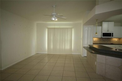 Relaxing family room just off the kitchen.