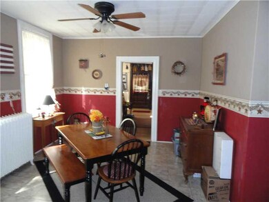 Dining Room. Formal dining room with vinyl floorin